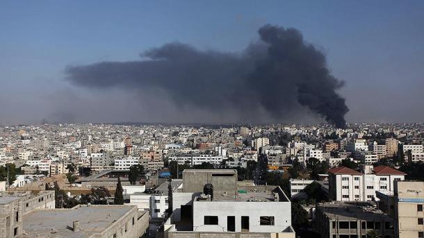 حمله توپخانه‌ای ارتش رژیم صهیونیستی به غزه