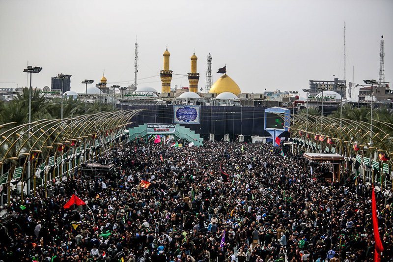 شرکت بیش از 100 هزار زائر ایرانی در مراسم عاشوراء