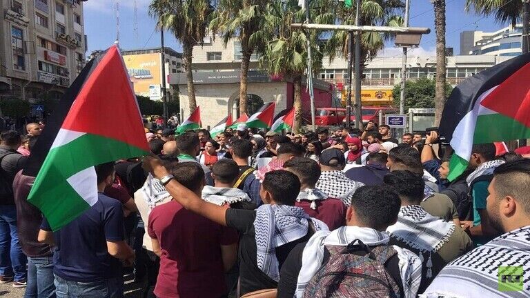 تظاهرات فلسطینیان در اعتراض به شهادت یک اسیر 