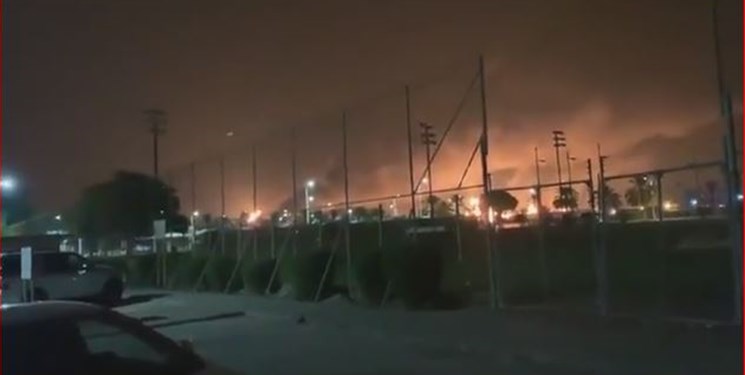 وقوع انفجار مهیب در تاسیسات آرامکو در شرق عربستان