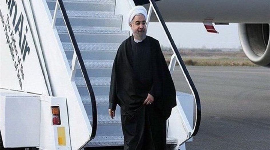 الرئيس روحاني يصل أنقرة 