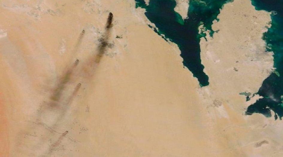 بامكانك رؤية حرائق “أرامكو” السعودية من الفضاء