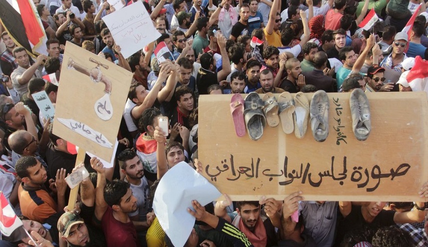 موجة جديدة من التظاهرات.. بعد فشل الحكومة العراقية لتأمين متطلبات الشعب  