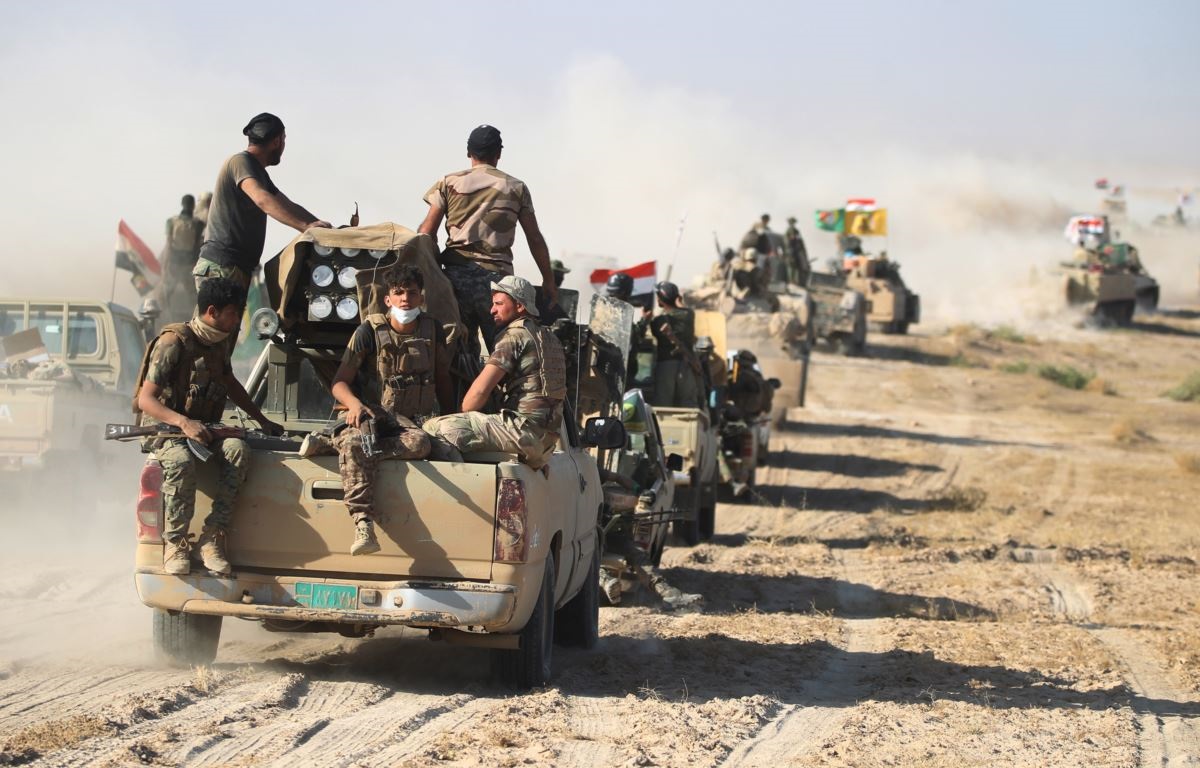 ادامه عملیات «اراده پیروزی» نیروهای حشدالشعبی عراق
