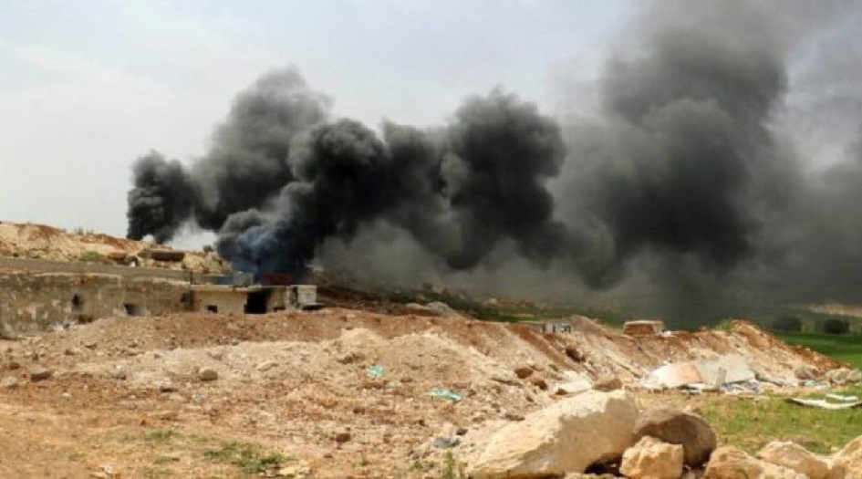 الجيش السوري يضرب ورشات الطائرات المسيرة بإدلب