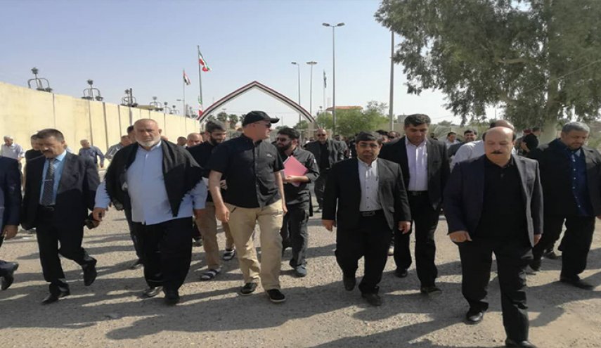 مسؤول ايراني يشيد بجهود العراق في استقبال زوار الاربعين