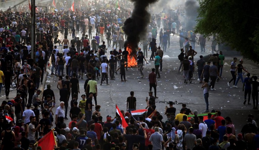 مكتب حقوق الإنسان : على  السلطات العراقية منع العنف وتمكين المظاهرات السلميّة