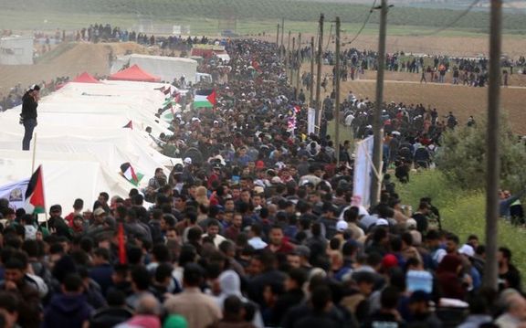 آمادگی فلسطینی‌ها برای برگزاری هشتادمین تظاهرات بازگشت
