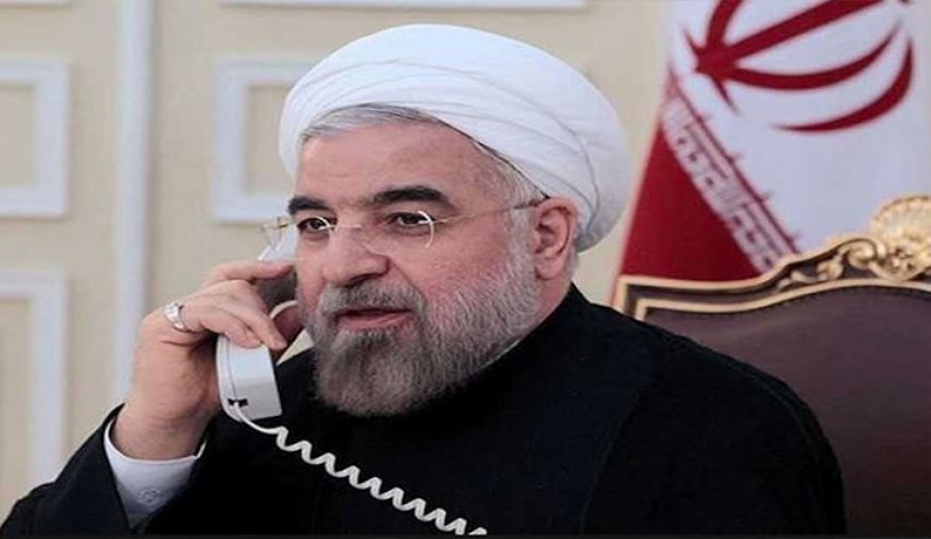 الرئيس روحاني يعرب عن تعاطفه مع اهالي المنطقة المنكوبة