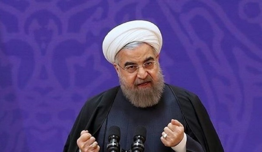 الرئيس روحاني: الحظر التسليحي على ايران سينتهي العام القادم حسب الاتفاق النووي