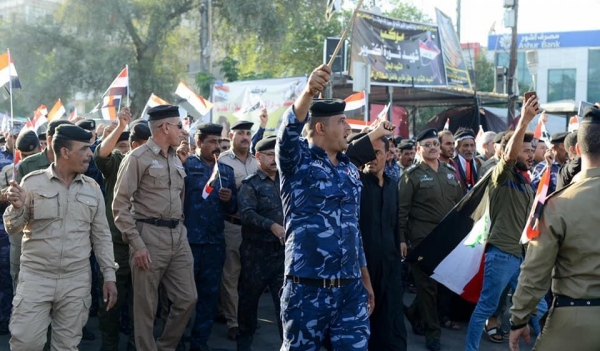 قيادة شرطة كربلاء  تكشف حقيقة الإضراب العسكري في المحافظة