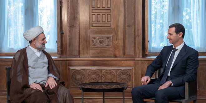 دیدار هیئت پارلمانی ایران با بشار اسد  