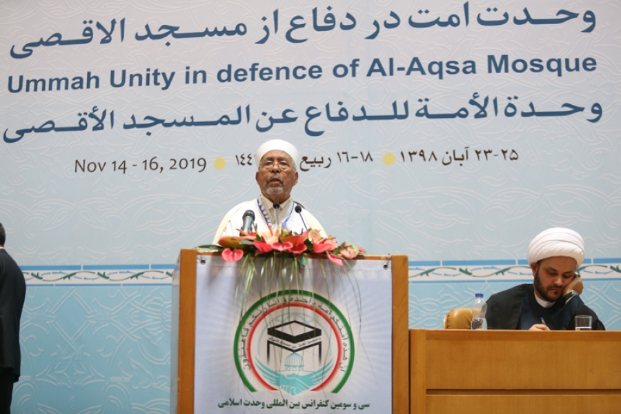 رئیس جمعیت علمای مسلمان الجزایر تحریم رژیم صهیونیستی را خواستار شد