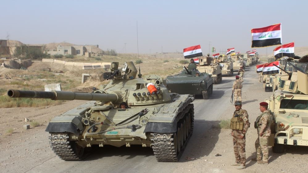 عملیات ضد تروریستی نیروهای عراقی در کرکوک