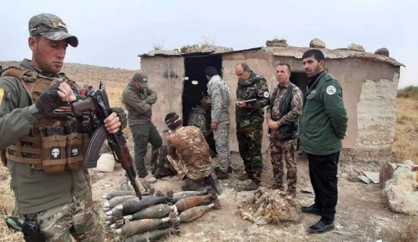 شاهد..ماذا وجد الحشد الشعبي في قرية البخور غرب الموصل؟