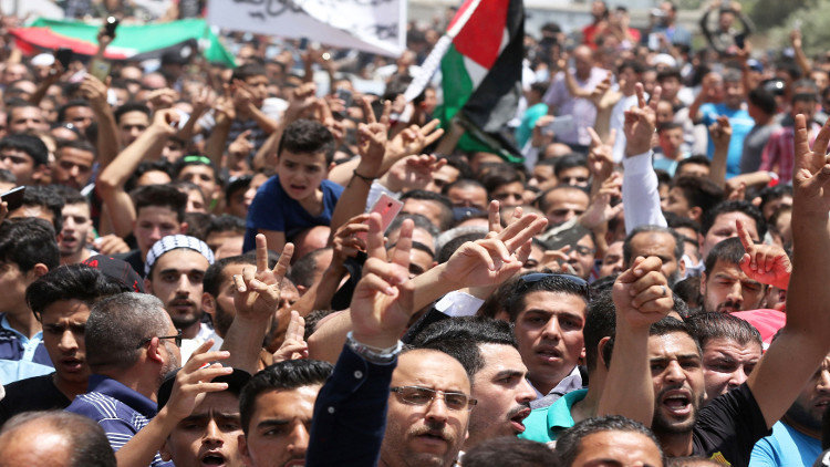 تظاهرات مردم اردن علیه «معامله قرن»