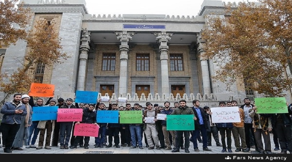 تجمع طلابي في طهران للتضامن مع الشيخ زكزاكي 