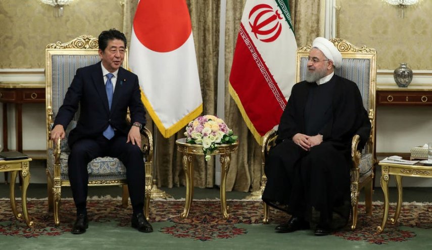 اليابان: محادثات حول زيارة مرتقبة للرئيس روحاني الى طوكيو