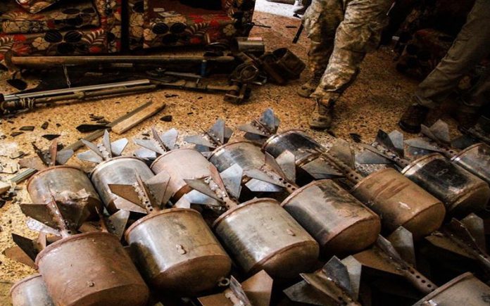 خنثی‌سازی 100 بمب توسط حشد الشعبی عراق