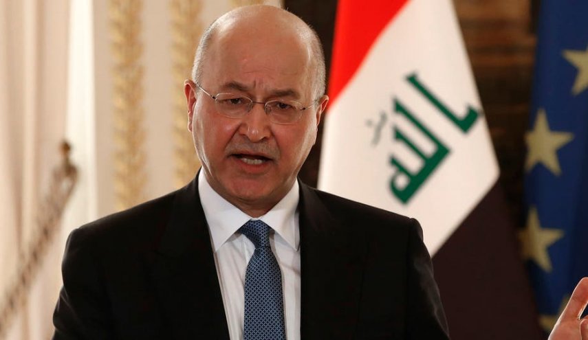 الرئيس العراقي يضع استعداده للاستقالة أمام البرلمان