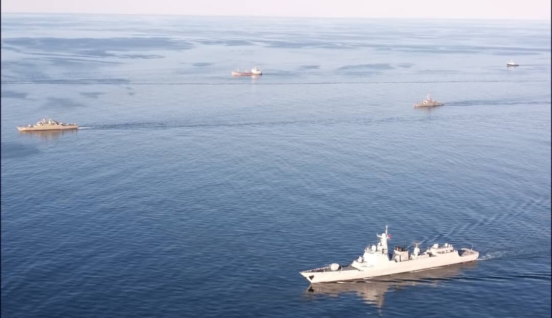 در سومین روز رزمایش دریایی ایران، روسیه و چین چه گذشت؟