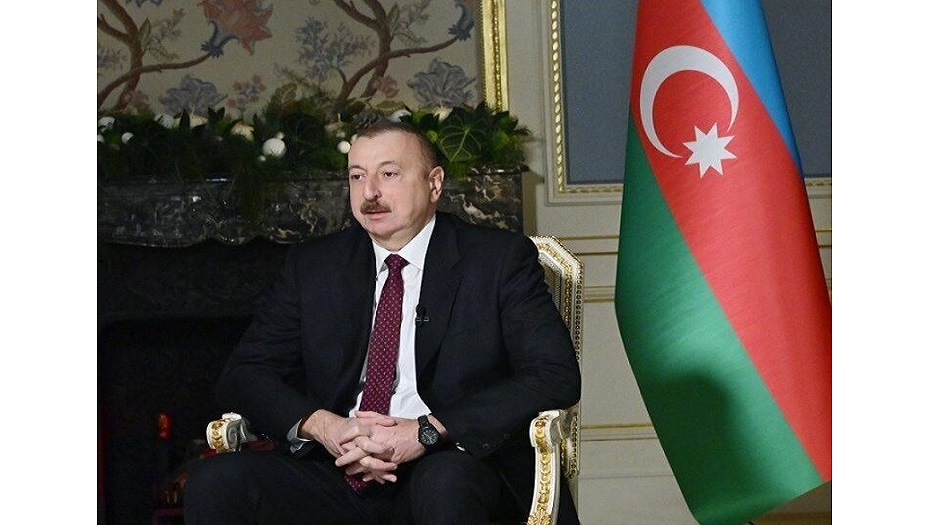 الرئيس الآذربيجاني: الربط الكهربائي قائم بين آذربيجان وروسيا وايران