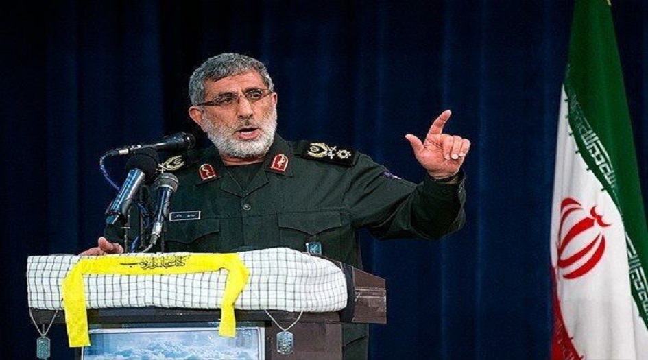قائد فيلق القدس لحرس الثورة الإسلامية:  سنثأر لدماء شهداء المقاومة من أمريكا