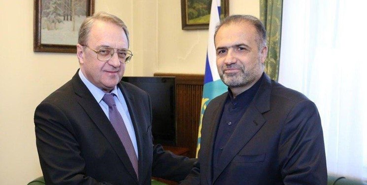 دیدار سفیر ایران با بوگدانف و رایزنی درباره آخرین تحولات منطقه