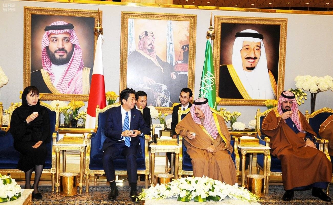 سفر نخست‌وزیر ژاپن به عربستان