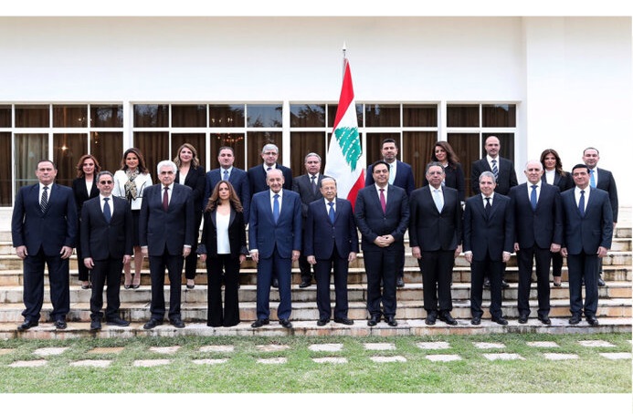 تشکیل نخستین جلسه کابینه لبنان به ریاست میشل عون