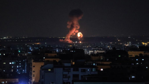 حمله جنگنده های رژیم صهیونیستی به نوار غزه 