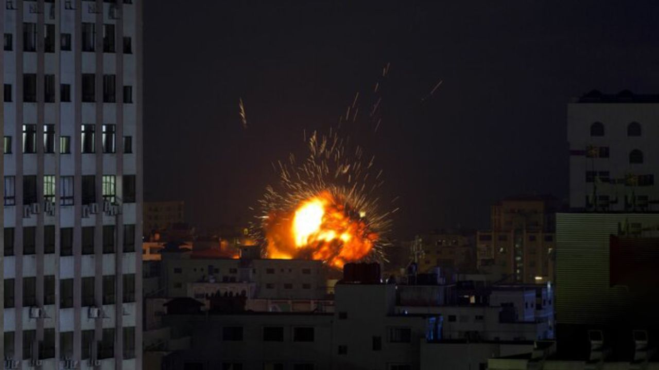 حمله جنگنده ها و پهپادهای رژیم صهیونیستی به نوار غزه