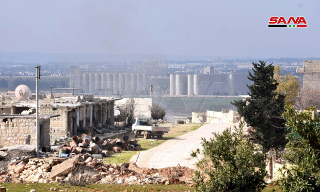 دفع حمله تروریست‌ها به شهرک الزهراء در حلب سوریه