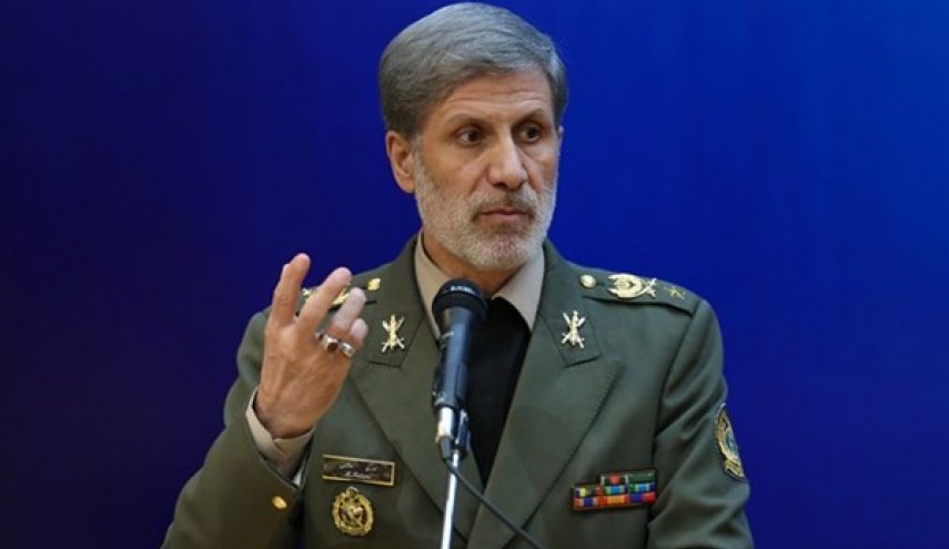 وزير الدفاع الايراني: لدينا 770 مجموعة من المنتجات الدفاعية في مختلف المجالات القتالية