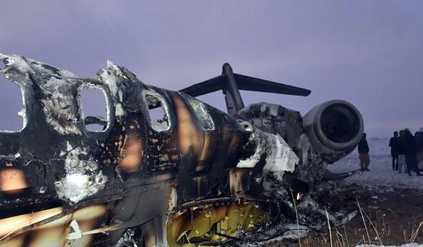 طالبان تأسر ركاب طائرة التجسس الأميركية التي أسقطت في أفغانستان