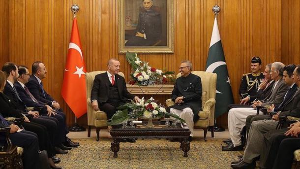 دیدار روسای جمهور ترکیه و پاکستان