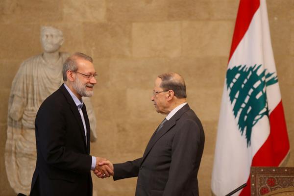 رایزنی‌های رئیس مجلس شورای اسلامی ایران در لبنان 