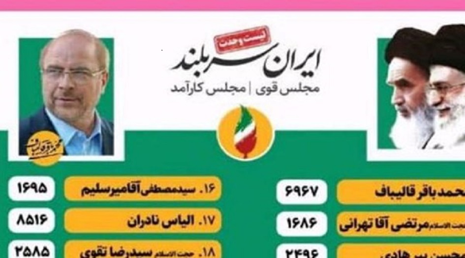 الاعلان عن النتائج الرسمية الاولية عن الانتخابات التشريعية في طهران