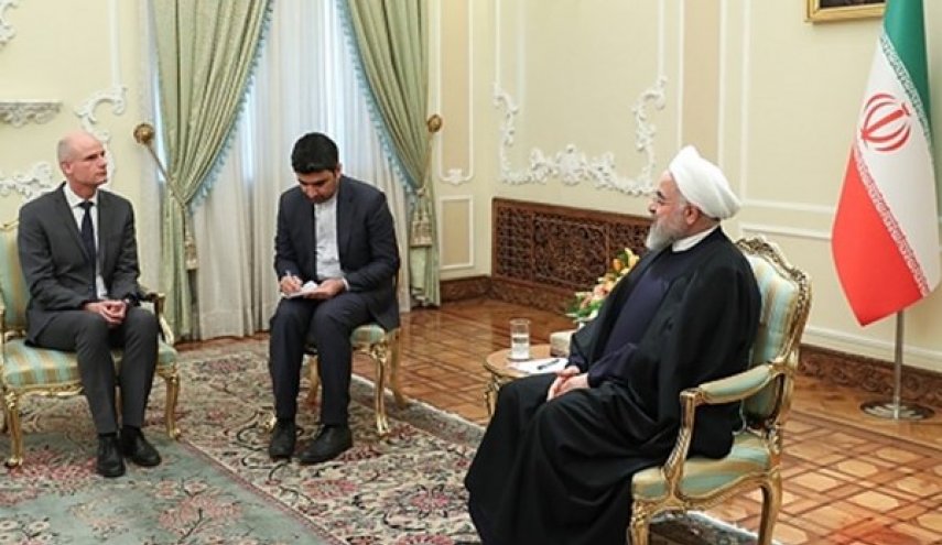 روحاني: نتوقع من شعوب العالم الحرة ادانة الحظر الاميركي ضد شعبنا