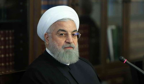 الرئيس روحاني : يدعو الجميع لاتباع تعليمات اللجنة الوطنية لمكافحة فايروس كورونا