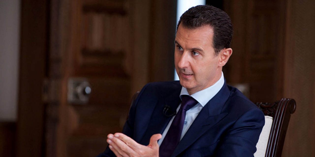 بشار اسد : سوریه هیچ اقدام خصمانه ای علیه ترکیه مرتکب نشده است 