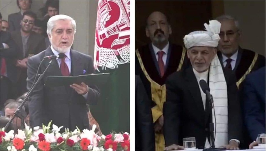 از امروز افغانستان با ۲ رئیس جمهور اداره می شود!