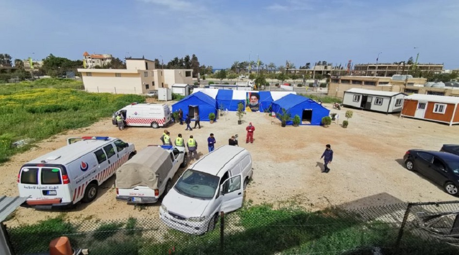 حزب الله يطلق مركز التشخيص الأولي للمصابين بكورونا في الغازية