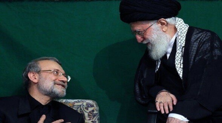 قائد الثورة الاسلامية يدعو الباري تعالى للاريجاني بالسلامة والشفاء