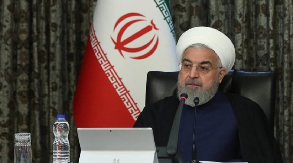 الرئيس روحاني: اجتزنا المرحلة الاولى من مواجهة فيروس كورونا