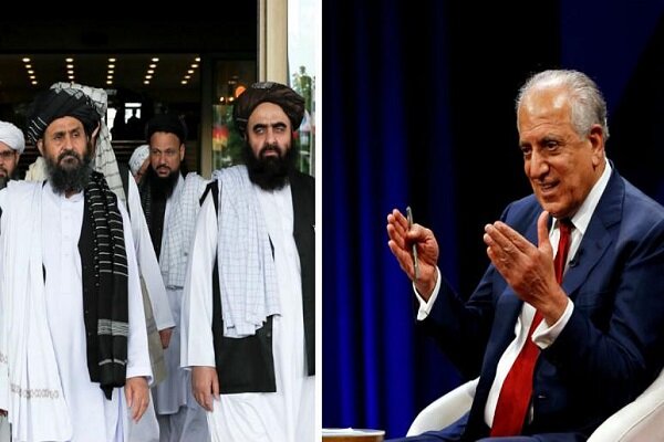 در ادامه روند صلح افغانستان؛  خلیل‌زاد با هیئت طالبان در قطر دیدار کرد