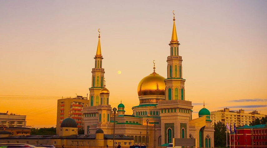 مسجد جامع مسکو ، یکی از بزرگترین مساجد اروپا