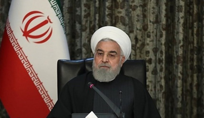 الرئيس روحاني: نواجه فيروسي الحظر وكورونا معا