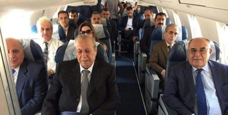 هیأت منطقه کردستان برای مذاکره درباره کابینه جدید وارد بغداد شد