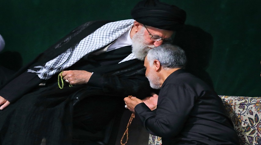 بخشی از وصیت نامه شهید سلیمانی؛ خامنه‌ای عزیز را عزیزجان خود بدانید+عکس